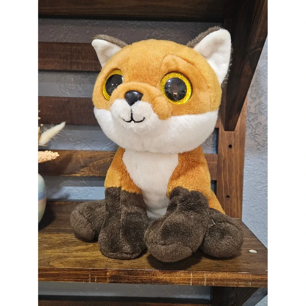 Beanie Baby Fay Plush Orange and White Fox Toy - Soft Pet Plush Y2K